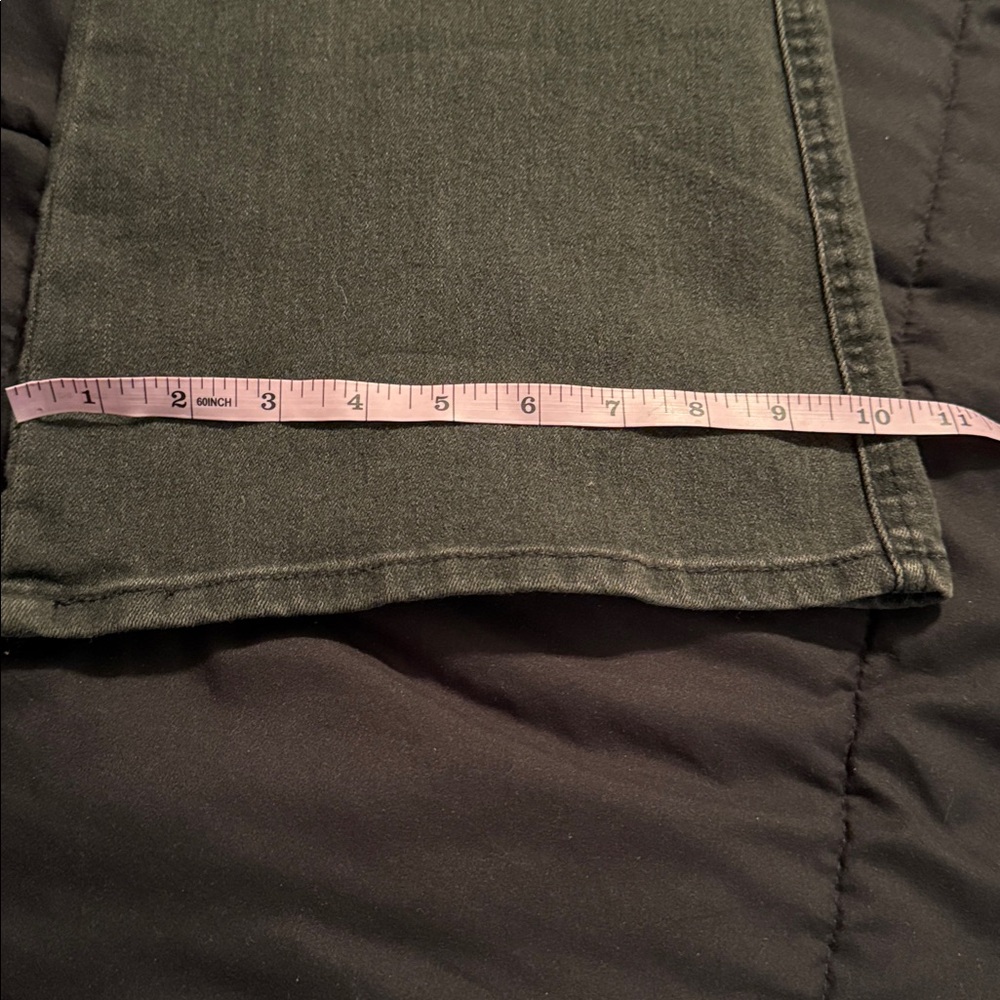 🖤NWOT LEVI STRAUSS SIGNATURE BLACK HERITAGE HIGH-RISE FLARE SIZE 16🖤 - Picture 10 of 13